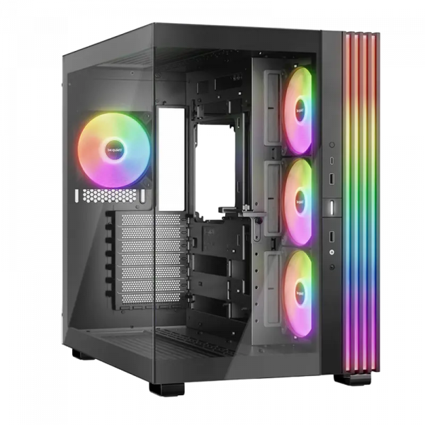 Компьютерный корпус be quiet! LIGHT BASE 600 LX Midi-Tower Черный - Без блока питания | Пластик АБС,Сталь,Закаленное стекло | ARGB