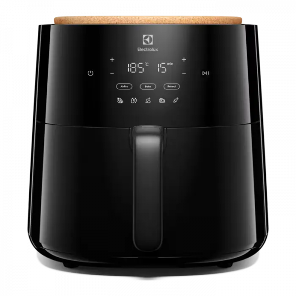Friteuză cu aer cald Electrolux EAF7B Negru - 1800 W | 6.8 l | Antiaderent