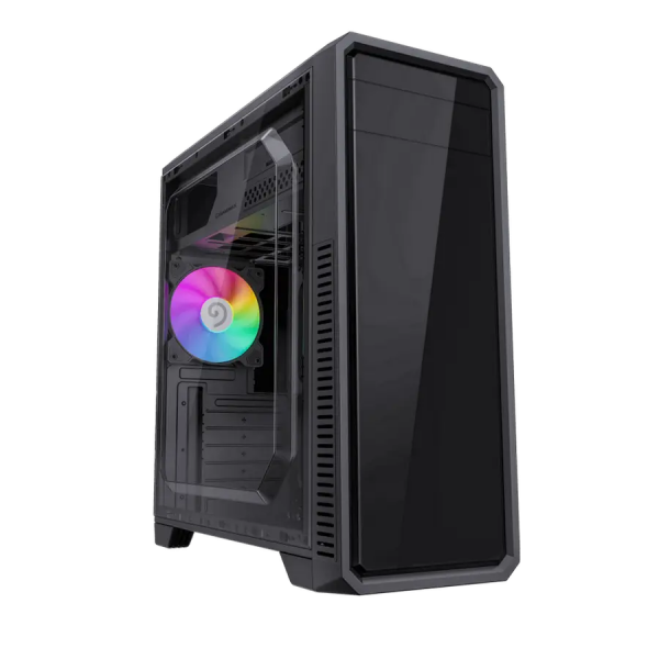 Carcasă PC Gamemax G561E-BK Midi-Tower Negru - Fără PSU