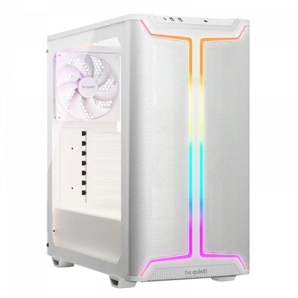 Компьютерный корпус be quiet! PURE BASE 501 DX Midi-Tower Белый - Без блока питания | Пластик АБС,Сталь,Закаленное стекло | ARGB