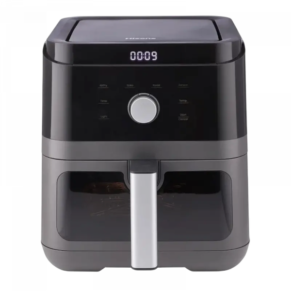 Friteuză cu aer cald Hisense HAF1800D Negru - 1850 W | 5.7 l | Antiaderent Friteuză cu aer cald Hisense HAF1800D Negru - 1850 W | 5.7 l | Antiaderent