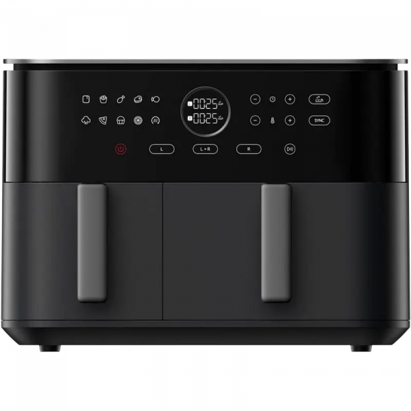 Friteuză cu aer cald Xiaomi Dual Zone Negru - 2700 W | 10 l | Antiaderent