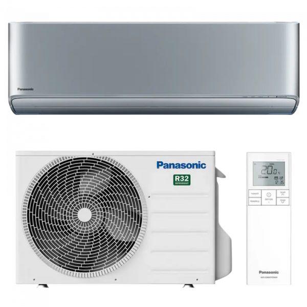 Кондиционер Сплит Panasonic XZ35XKEW-H Серебристый - до 35 м² | 12 кBTU/ч | A+++ | R-32