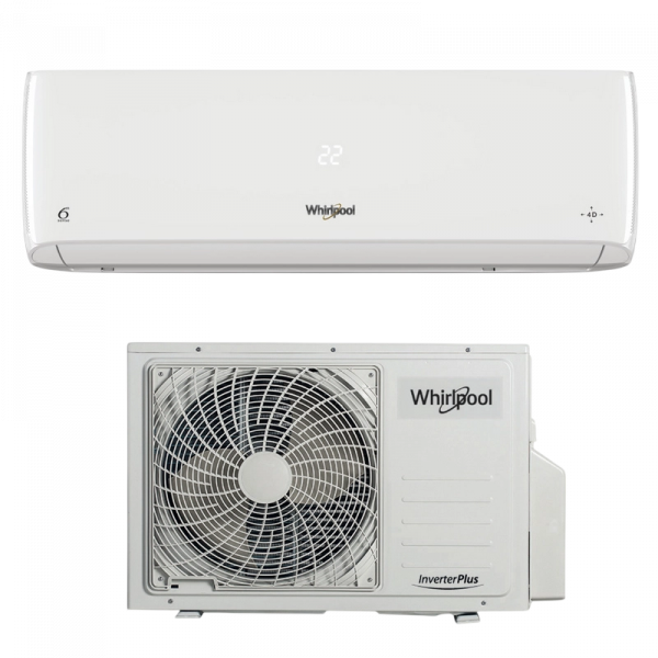 Aparat de aer condiționat Split Whirlpool SPICR 309W Alb - până la 20 m² | 9 kBTU/h | A++ | R-32