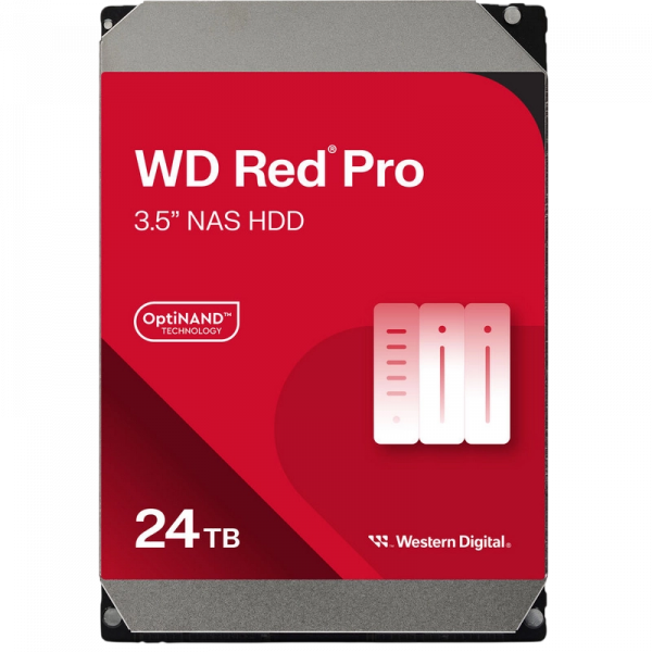 Unitate HDD Western Digital WD Red Pro 24 TB - 3.5" | 287 MB /s | SATA-3 (6 Gb/s) Unitate HDD Western Digital WD Red Pro 24 TB - 3.5" | 287 MB /s | SATA-3 (6 Gb/s)
