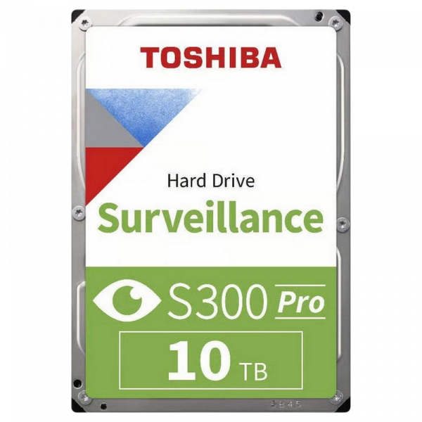 Unitate HDD Toshiba S300 Pro 10 TB - 3.5" | 281 MB /s | SATA-3 (6 Gb/s)