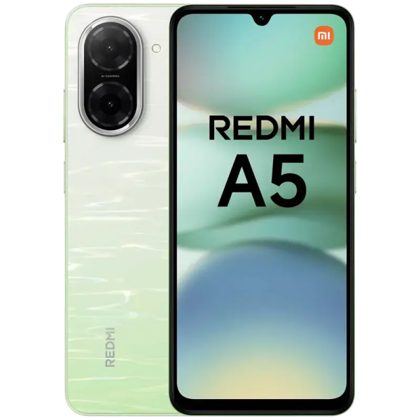 Смартфон Xiaomi Redmi A5 , 4 ГБ / 128ГБ - 6.88" | IPS | 120 Гц | 5200 мАч | nano-SIM Dual | Зелёный Смартфон Xiaomi Redmi A5 , 4 ГБ / 128ГБ - 6.88" | IPS | 120 Гц | 5200 мАч | nano-SIM Dual | Зелёный
