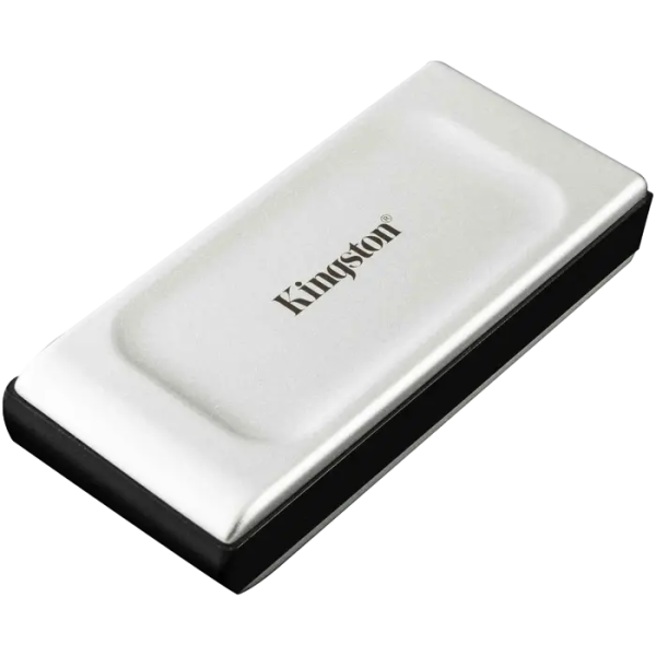Внешний портативный SSD накопитель Kingston XS2000 1 ТБ Серебристый