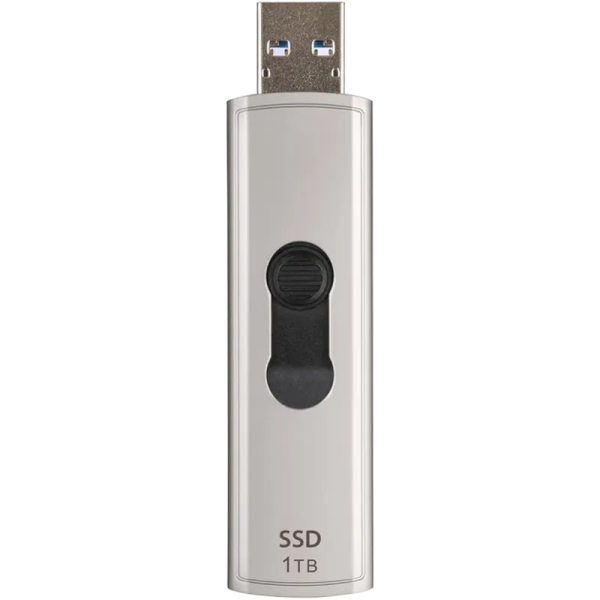 Внешний портативный SSD накопитель Transcend ESD320A 1 ТБ Серый
