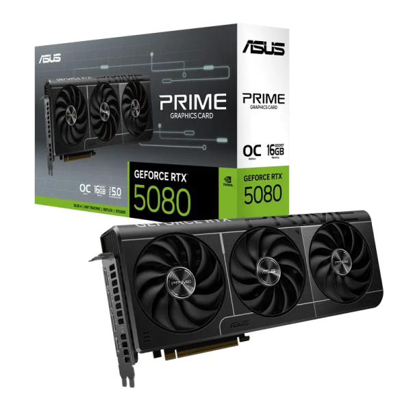 Видеокарта ASUS Prime GeForce RTX 5080 OC Видеокарта ASUS Prime GeForce RTX 5080 OC