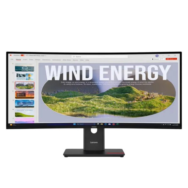 Монитор Lenovo ThinkVision T34WD-40 Eclipse Black - 34" | VA | 3440x1440 | 120 Hz | 110 ppi | 4 мс Монитор Lenovo ThinkVision T34WD-40 Eclipse Black - 34" | VA | 3440x1440 | 120 Hz | 110 ppi | 4 мс