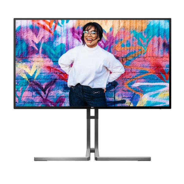 Профессиональный монитор AOC U27U3CV Чёрный - 27" | IPS | 3840x2160 | 60 Гц | 4 мс