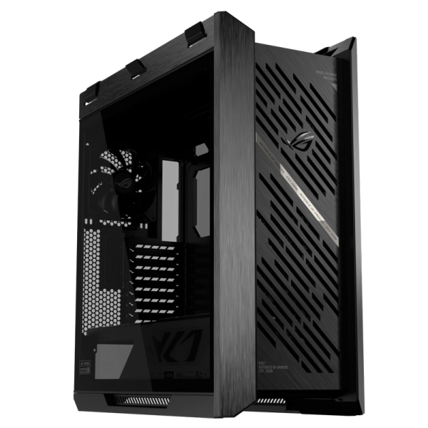 Компьютерный корпус ASUS ROG Strix Helios II GX601S Midi-Tower Черный - Без блока питания | Пластик,Сталь,Закаленное стекло | ARGB