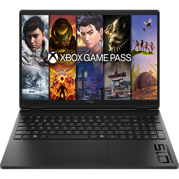 Laptop Gaming HyperX OMEN 15 Shadow Black - 15.3" | IPS | 180 Hz | 24 GB | AMD Ryzen AI 7 450 | NVIDIA GeForce RTX 5060 | 8 Gb GDDR7 Laptop Gaming HyperX OMEN 15 Shadow Black - 15.3" | IPS | 180 Hz | 24 GB | AMD Ryzen AI 7 450 | NVIDIA GeForce RTX 5060 | 8 Gb GDDR7