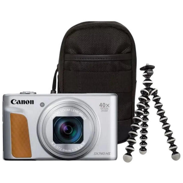 Aparat Foto Compact Canon PowerShot SX740 HS Lite Edition Travel Kit - 1/2.3" | Manual Aparat Foto Compact Canon PowerShot SX740 HS Lite Edition Travel Kit - 1/2.3" | Manual