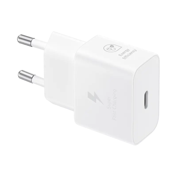 Încărcător Samsung Fast Travel EP-T2510 with cable Alb - 25 W | USB Type-C Încărcător Samsung Fast Travel EP-T2510 with cable Alb - 25 W | USB Type-C