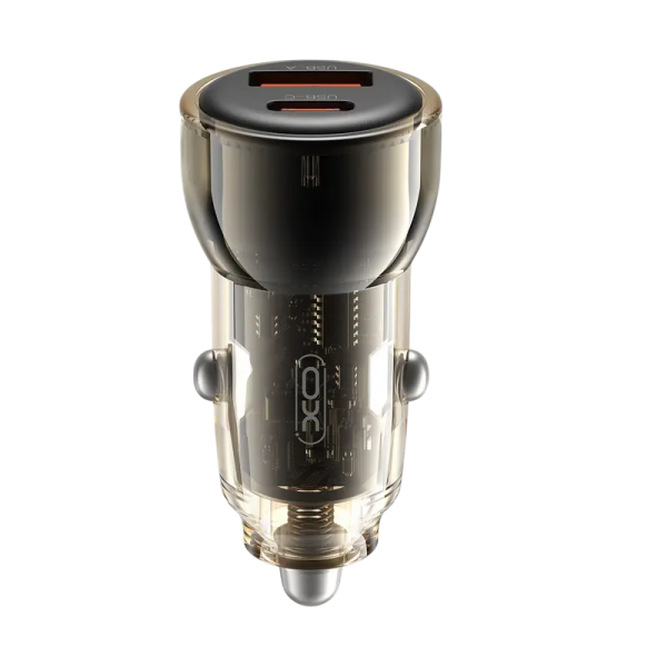 Incărcător auto XO CC60 Negru - 60 W Incărcător auto XO CC60 Negru - 60 W