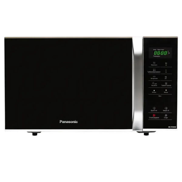 Микроволновая печь Panasonic NN-ST34HMZUE Нержавеющая сталь - Отдельностоящая | 25 л | 800 Вт Микроволновая печь Panasonic NN-ST34HMZUE Нержавеющая сталь - Отдельностоящая | 25 л | 800 Вт