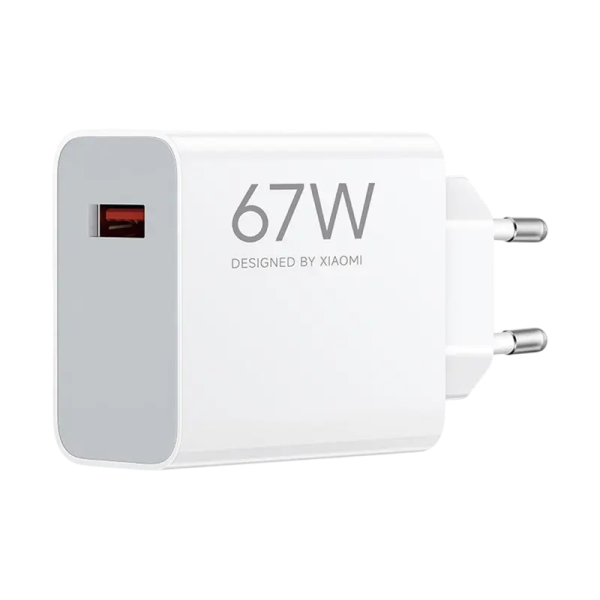 Зарядное устройство Xiaomi HyperCharge Power Белый - 67 Вт | USB Type-A Зарядное устройство Xiaomi HyperCharge Power Белый - 67 Вт | USB Type-A