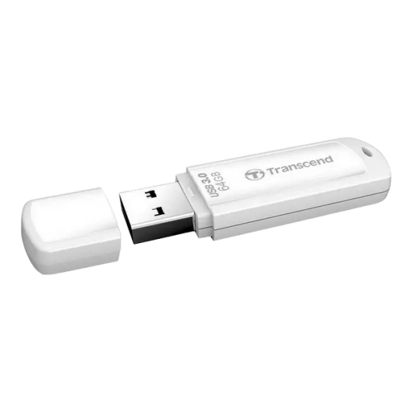 Memorie USB Transcend JetFlash 730 64 GBGB Alb - 90 MB/s | 30 MB/s Memorie USB Transcend JetFlash 730 64 GBGB Alb - 90 MB/s | 30 MB/s