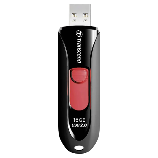 Memorie USB Transcend JetFlash 590 16GB Negru - 18 MB/s | 6 MB/s Memorie USB Transcend JetFlash 590 16GB Negru - 18 MB/s | 6 MB/s