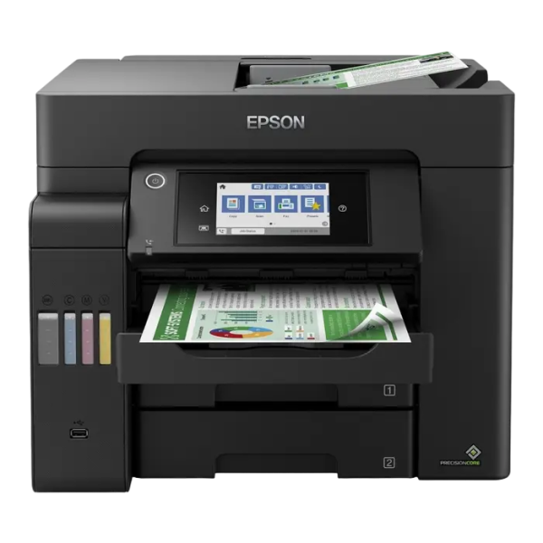 Multifunctional Inkjet Epson L6550 Color A4 Negru - 2400 x 4800 dpi | 1200 dpi | 125 pagini | 3.8 pL Multifunctional Inkjet Epson L6550 Color A4 Negru - 2400 x 4800 dpi | 1200 dpi | 125 pagini | 3.8 pL