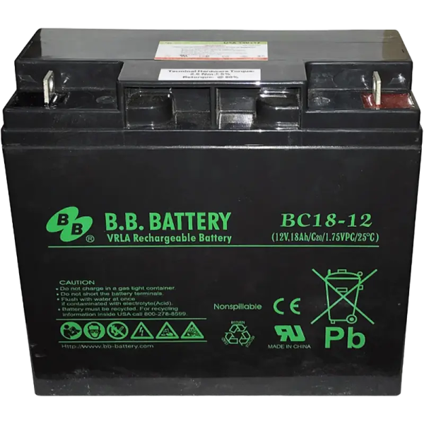 Acumulator UPS B.B. BC18-12 - 12 V | 18 Ah Acumulator UPS B.B. BC18-12 - 12 V | 18 Ah