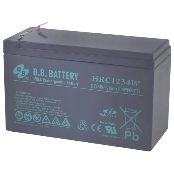 Acumulator UPS B.B. HR 1234W - 12 V | 9 Ah Acumulator UPS B.B. HR 1234W - 12 V | 9 Ah