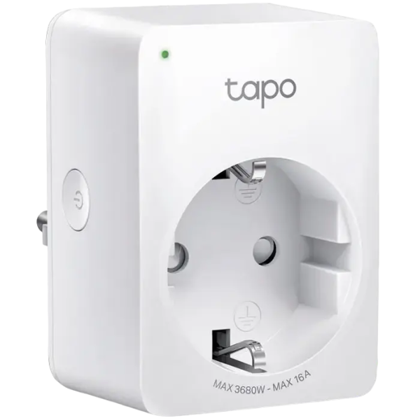 Умная розетка TP-LINK Tapo P110 - 3680 Вт | Белый Умная розетка TP-LINK Tapo P110 - 3680 Вт | Белый