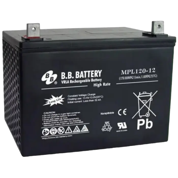 Acumulator UPS B.B. MPL120-12 - 12 V | 120 Ah Acumulator UPS B.B. MPL120-12 - 12 V | 120 Ah