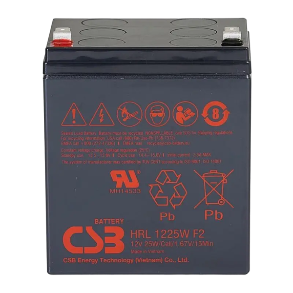 Acumulator UPS CSB HRL1225W F2 FR - 12 V | 6 Ah Acumulator UPS CSB HRL1225W F2 FR - 12 V | 6 Ah