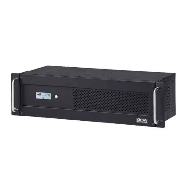 Источник бесперебойного питания PCM INF-1500AP RM Черный - Крепление в стойку | 1500 ВА Источник бесперебойного питания PCM INF-1500AP RM Черный - Крепление в стойку | 1500 ВА