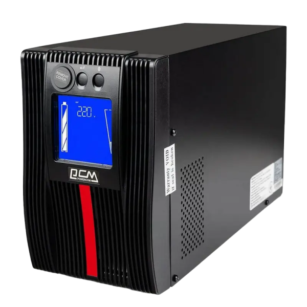 Sursă de alimentare neîntreruptibilă PCM MAC-1000 IEC Negru - Turn | Online | 1000 VA Sursă de alimentare neîntreruptibilă PCM MAC-1000 IEC Negru - Turn | Online | 1000 VA