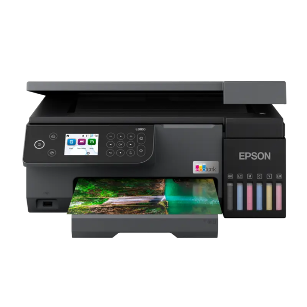 MFP Epson EcoTank L8100 Color A4 Negru - 5760 × 1440 dpi | 1.5 pL MFP Epson EcoTank L8100 Color A4 Negru - 5760 × 1440 dpi | 1.5 pL