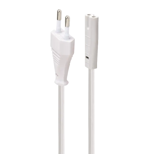 Шнур питания Cablexpert PC-184/2-W Белый - 1.8 м | 2.5 А | 0,75 мм2 Шнур питания Cablexpert PC-184/2-W Белый - 1.8 м | 2.5 А | 0,75 мм2