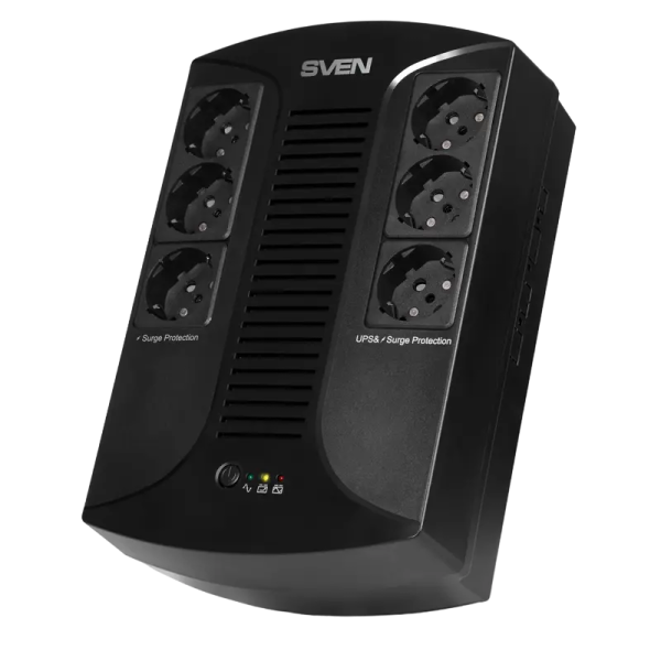 Sursă de alimentare neîntreruptibilă SVEN UP-L1000E Negru - Linear-interactiv | 1000 VA Sursă de alimentare neîntreruptibilă SVEN UP-L1000E Negru - Linear-interactiv | 1000 VA