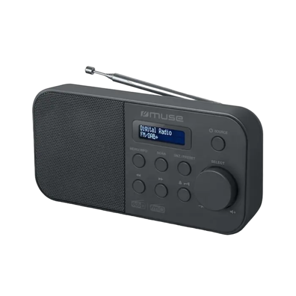 Портативное радио MUSE M-109 DB Чёрный Портативное радио MUSE M-109 DB Чёрный