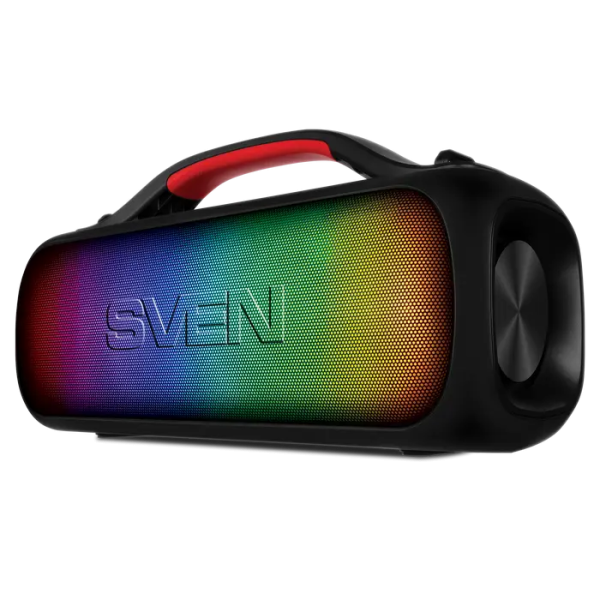 Портативная колонка SVEN PS-360 Чёрный - 24 Вт | IPX5 Портативная колонка SVEN PS-360 Чёрный - 24 Вт | IPX5