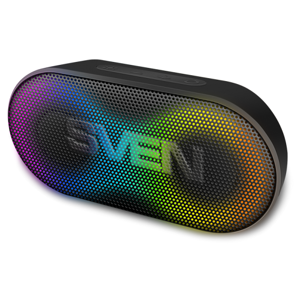 Портативная колонка SVEN PS- 99 Черный - 10 Вт | IPX5 Портативная колонка SVEN PS- 99 Черный - 10 Вт | IPX5