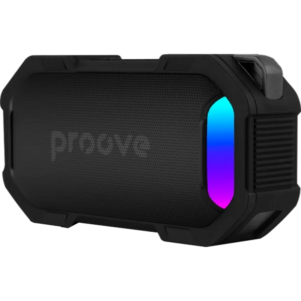 Портативная колонка Proove Black Rock Чёрный - 10 Вт | IPX7 | 8 часов Портативная колонка Proove Black Rock Чёрный - 10 Вт | IPX7 | 8 часов