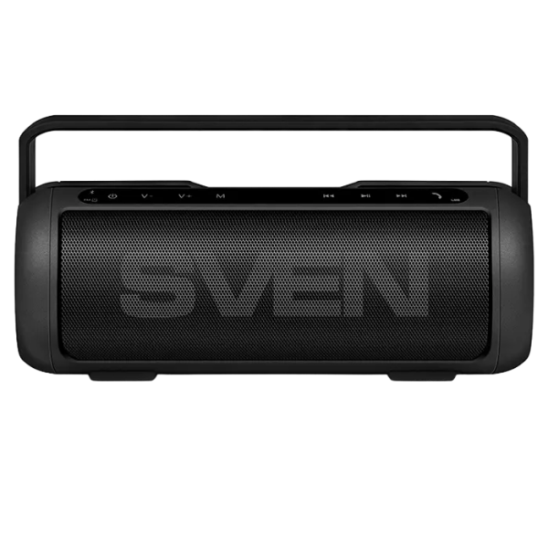 Портативная колонка SVEN PS-250BL Чёрный - 10 Вт | 1.0 Портативная колонка SVEN PS-250BL Чёрный - 10 Вт | 1.0