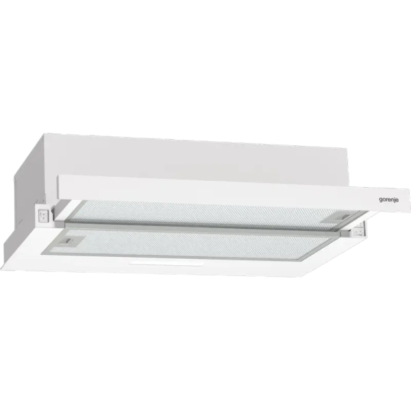 Hota încorporabilă Gorenje TH 60E3W Alb - Recirculare,Evacuare | 350 m3/h | 150 mm Hota încorporabilă Gorenje TH 60E3W Alb - Recirculare,Evacuare | 350 m3/h | 150 mm