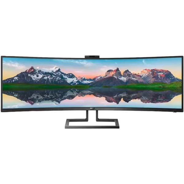 Monitor Philips 499P9H Negru - 48.8" | VA | 5120x1440 | 70 Hz | 109 ppi | 5 ms Monitor Philips 499P9H Negru - 48.8" | VA | 5120x1440 | 70 Hz | 109 ppi | 5 ms