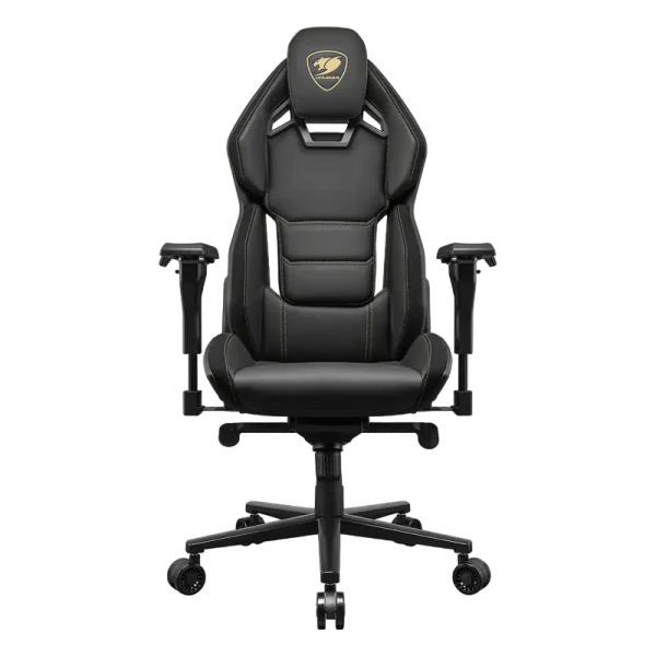 Игровое кресло Cougar Hotrod Royal ПВХ Кожа Черный/Золотой - Сталь | Класс 4 | 180 Игровое кресло Cougar Hotrod Royal ПВХ Кожа Черный/Золотой - Сталь | Класс 4 | 180