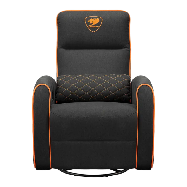 Scaun Gaming Cougar FIDOM Imitație de in Negru | Portocaliu - 103 cm Scaun Gaming Cougar FIDOM Imitație de in Negru | Portocaliu - 103 cm