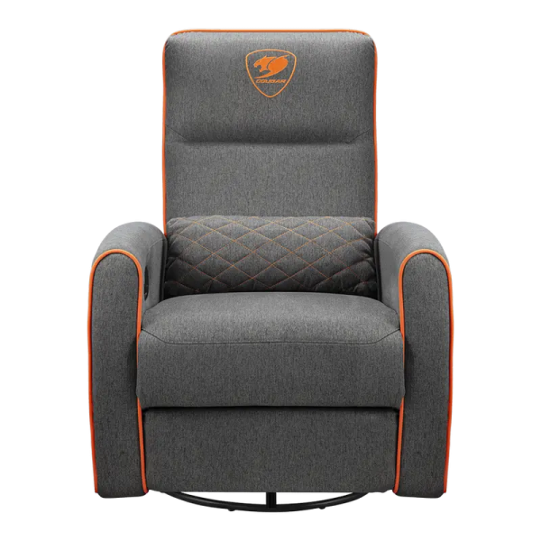 Scaun Gaming Cougar FIDOM Imitație de in Gri | Portocaliu - 103 cm Scaun Gaming Cougar FIDOM Imitație de in Gri | Portocaliu - 103 cm