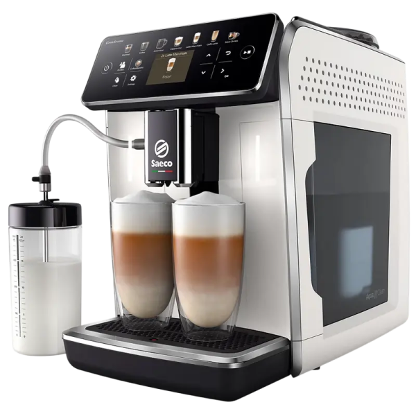 Кофемашина Saeco SM6580/20 Белый - Молотый, В зернах | 1500 Вт | 15 бар | 1.8 л Кофемашина Saeco SM6580/20 Белый - Молотый, В зернах | 1500 Вт | 15 бар | 1.8 л