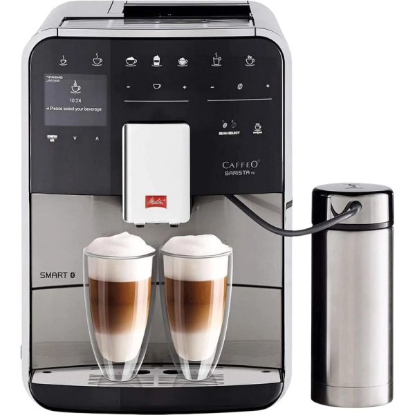 Кофемашина Melitta F86/0-100 Нержавеющая сталь - Молотый, В зернах | 1450 Вт | 15 бар | 1.8 л Кофемашина Melitta F86/0-100 Нержавеющая сталь - Молотый, В зернах | 1450 Вт | 15 бар | 1.8 л