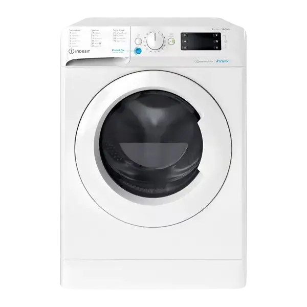 Mașină de spălat cu uscător Indesit BDE 96436 EWSV Alb - 9 kg | 1400 rot/min | D Mașină de spălat cu uscător Indesit BDE 96436 EWSV Alb - 9 kg | 1400 rot/min | D