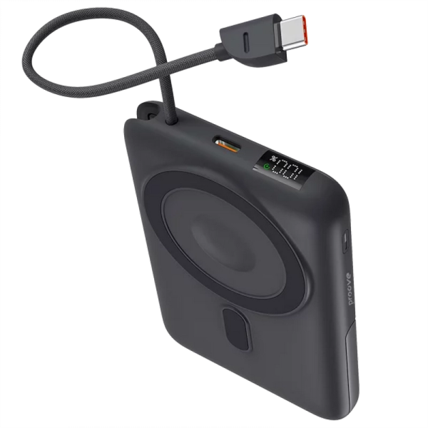 Acumulator extern Proove Moon Rock Wireless Gri - Lithium-Ion Polymer | 10000 mAh Acumulator extern Proove Moon Rock Wireless Gri - Lithium-Ion Polymer | 10000 mAh
